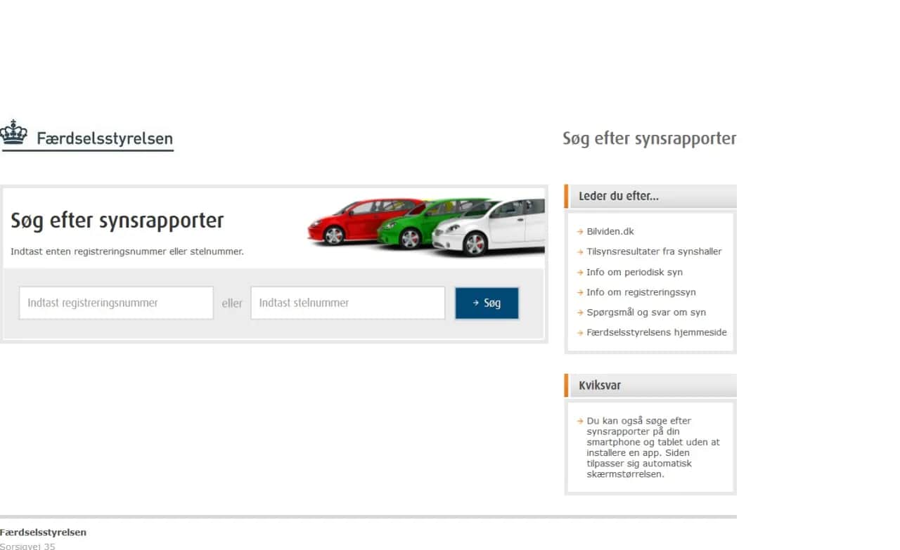 Historia auta z Danii - sprawdzenie auta po VIN, auta z Danii, przebieg, samochody z Duńskich stron