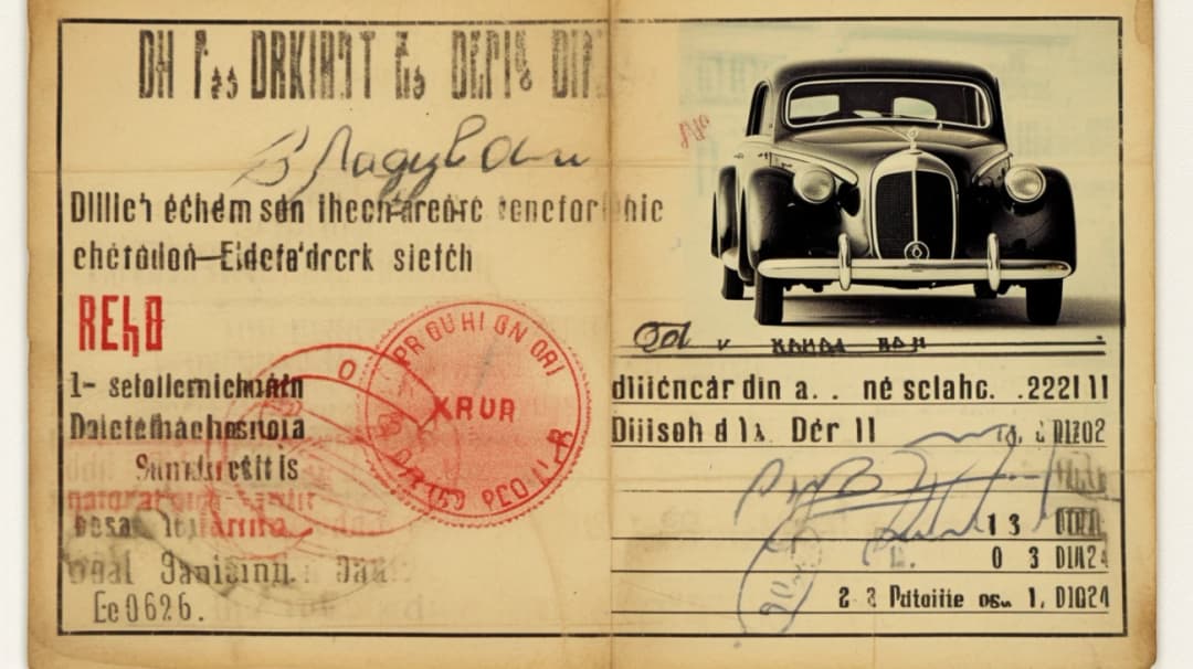 Opis niemieckiego dowodu rejestracyjnego - Dowód rejestracyjny niemiecki - Karta pojazdu Berlin